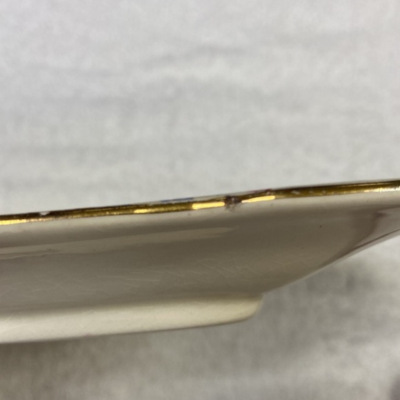 Grimwades royal wonton ivory floral feast small tray saville/lugged - Picture 6 of 7